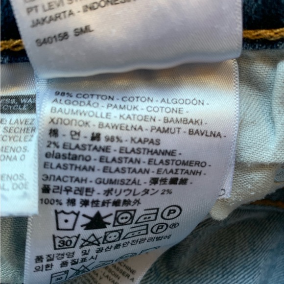 Levi’s 505 zip front jeans 30x28 - Picture 10 of 13